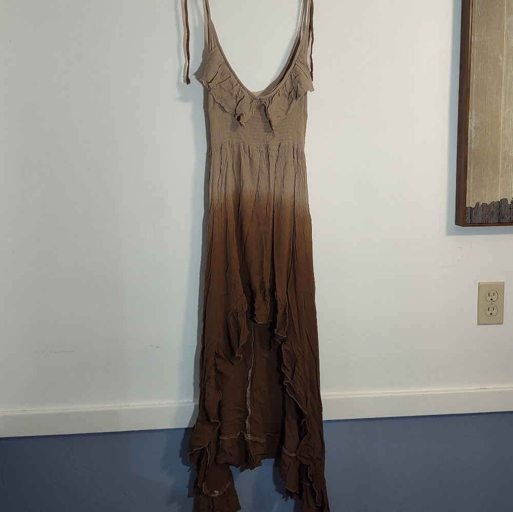 L&B Ombré High-Low Dress